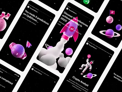 Step App - Campaign 3d animation app brand branding design graphic design icon illustration interaction logo motion graphics product ui ux vector