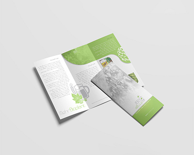 trifold brochure design - mehr bioplant brochure design trifold