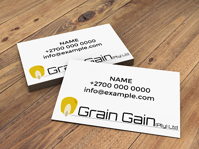 Business card branding graphic design logo
