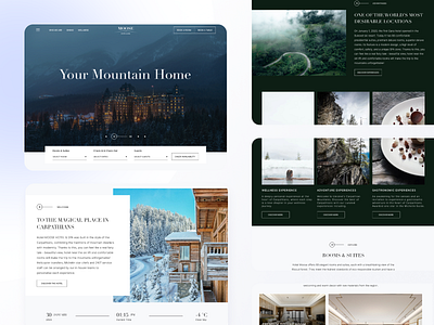 Moose Hotel - Landing Page 🏨 app design logo ui ux