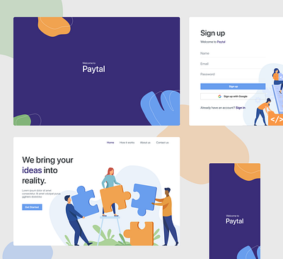 Creative Design branding design illustration ui uiux ux