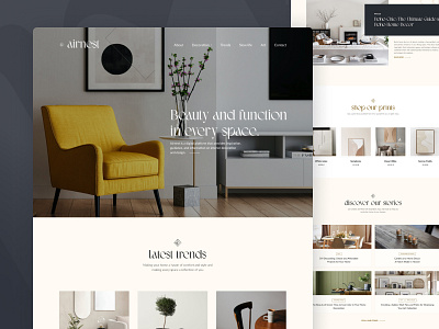 Airnest - Website Design advice beige belgium blog blue decor decoration design desktop grey interior minimalist odoo web website