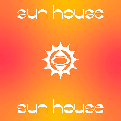sun house/tea company branding design graphic design logo vector