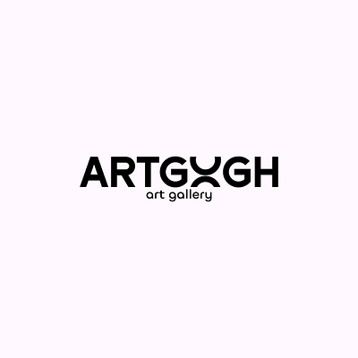 ARTGOGH/art gallery branding design graphic design logo vector