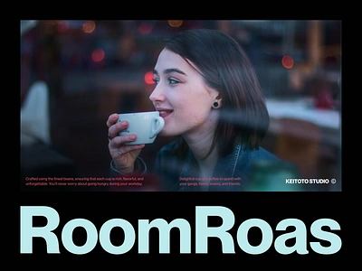 RoomRoas - Video Ads Commercial for Coffee Shop ads advertising animation beverages branding cafe coffee coffee shop coffee shop branding commercial design food graphic design logo marketing motion graphics print restaurant branding social media post typography