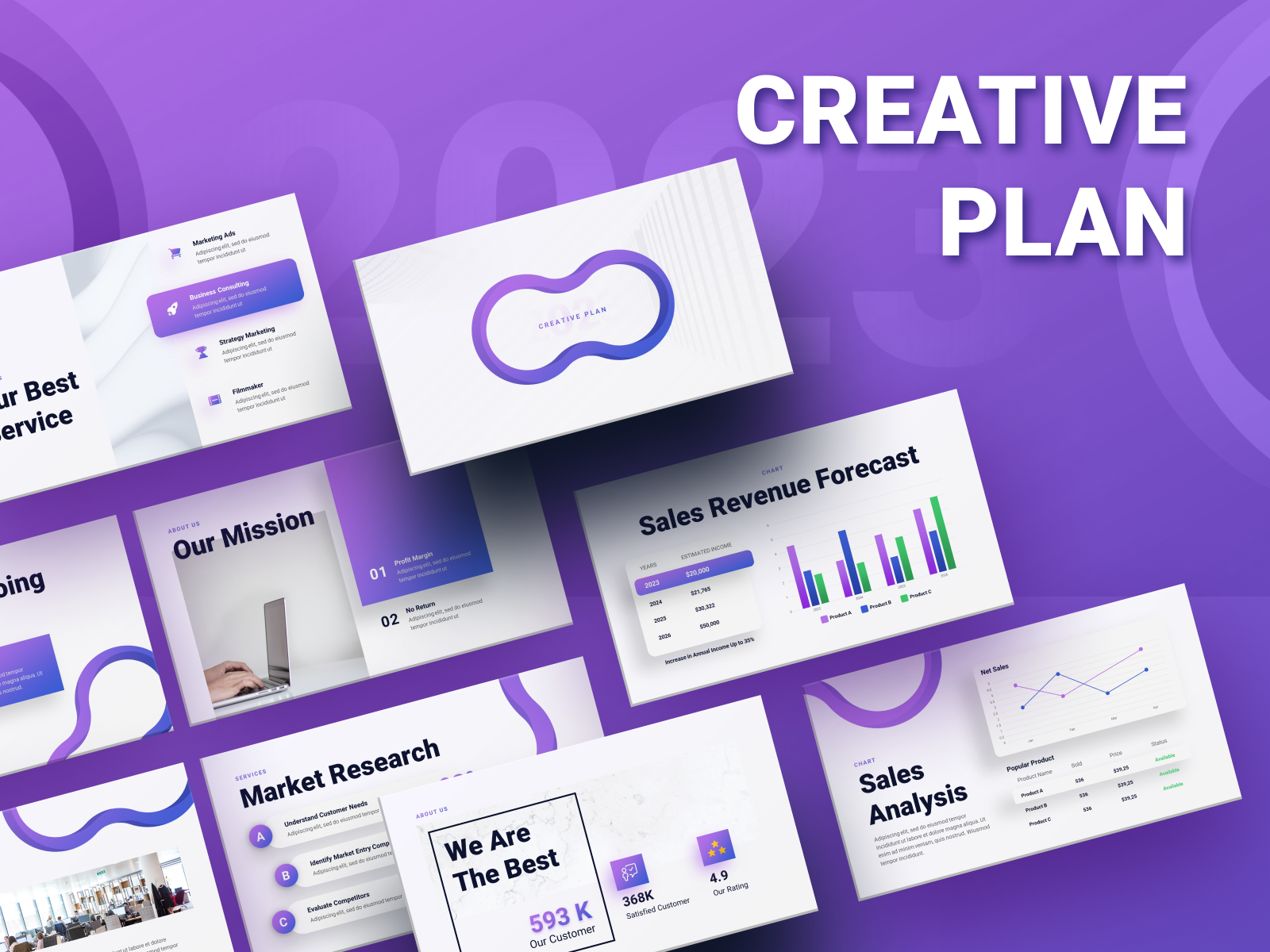 creative plan presentation