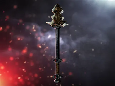 Divine Florence Pernach 3d 3d animation 3d art 3d artist 3d artwork 3d design animation blender game art game dev game development gaming assets gaming design gaming weapons medieval