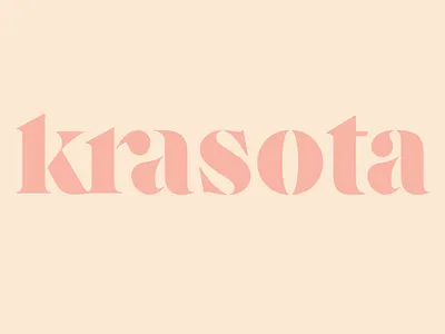 Logotype for the beauty brand brand design branding design graphic design lettering logo logotype type type design