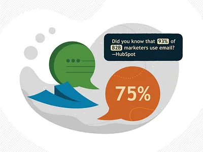 Custom infographics for the blog articles. Blog images. article big data blog branding communication concept customer economy figures flat icon illustration infographics marketing report speech bubble support team vector visualization