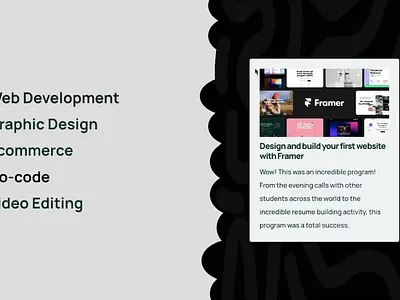 Exploring Layout/Interaction on Framer 3d branding design figma framer freekit illustration interaction kit minimalist motion graphics nocode ui uidesign uikit ux website