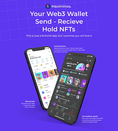 Crypto Wallet App | Web3 App Mobile Ui crypto wallet figma ui ui design wallet