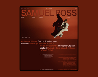 Samuel Ross / text longread web