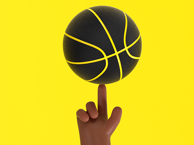 Basketball Spinning 3d after effects animation ball ball spinning basketball c4d cinema4d gif kobe kobe byran motion spinning