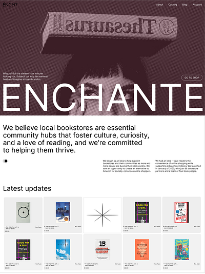 Enchante design figma illustration