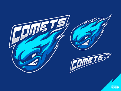 Another Comets Logo concept done for cilent baseball baseball logo basketball basketball logo branding comet comet mascot logo comets logo design esport esportlogo football football logo hockey logo logo mascot sport sport logo sport macot sports