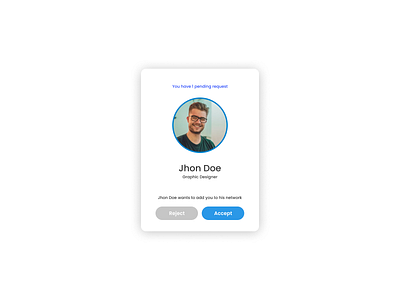 Pending Invitation #dailyui #078 web design