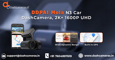 ddpai n3 70mai best dash cam for car das dash cam dash camera dashcameras.in illustration thinkware