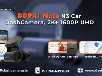 ddpai n3 70mai best dash cam for car das dash cam dash camera dashcameras.in illustration thinkware