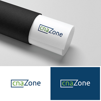 cnaZone branding clean design graphic design icon illustration logo vector