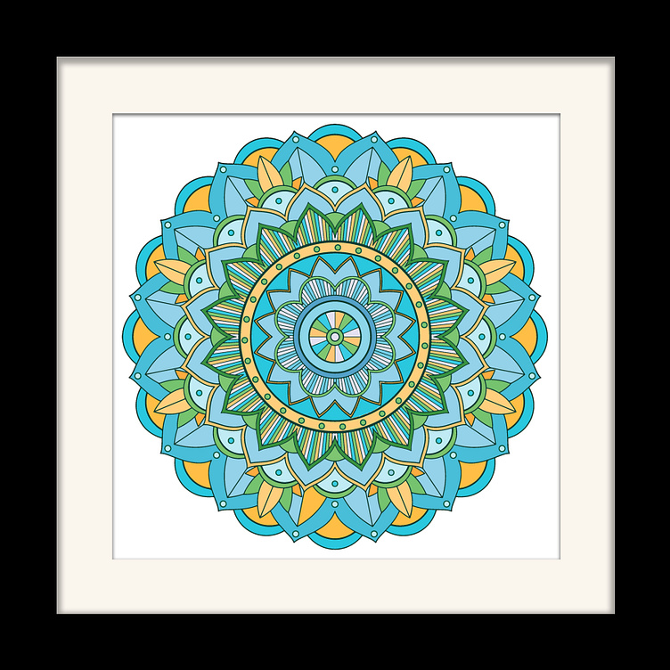 Digital Mandala Art by payal aggarwal on Dribbble