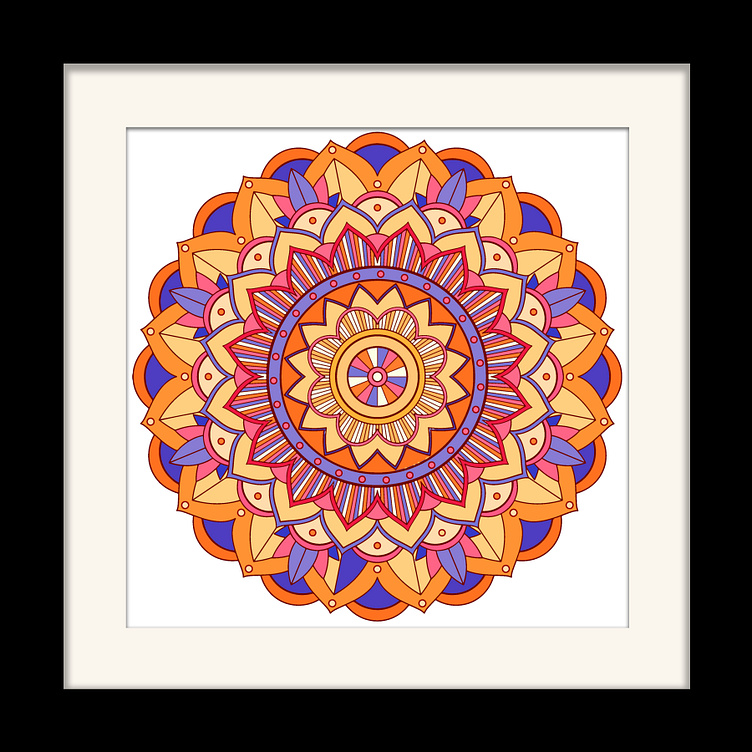 Digital Mandala Art by payal aggarwal on Dribbble