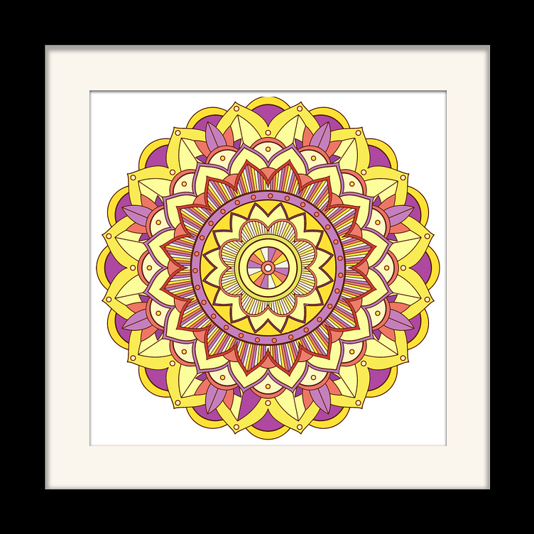 Digital Mandala Art by payal aggarwal on Dribbble