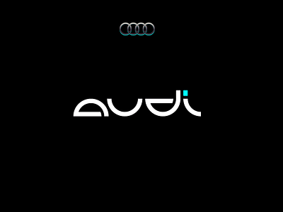 Audi-logo typography audi branding custom logo typography vali21