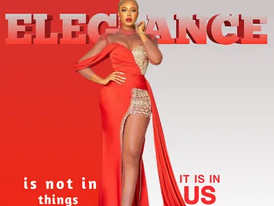 Magazine cover graphic design