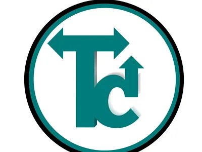 Teal logo design logo