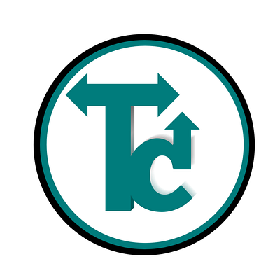 Teal logo design logo