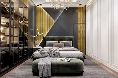 Master interior design bed bedroom bedroomdecor bedroominspo design home homedecor interior interiordesign