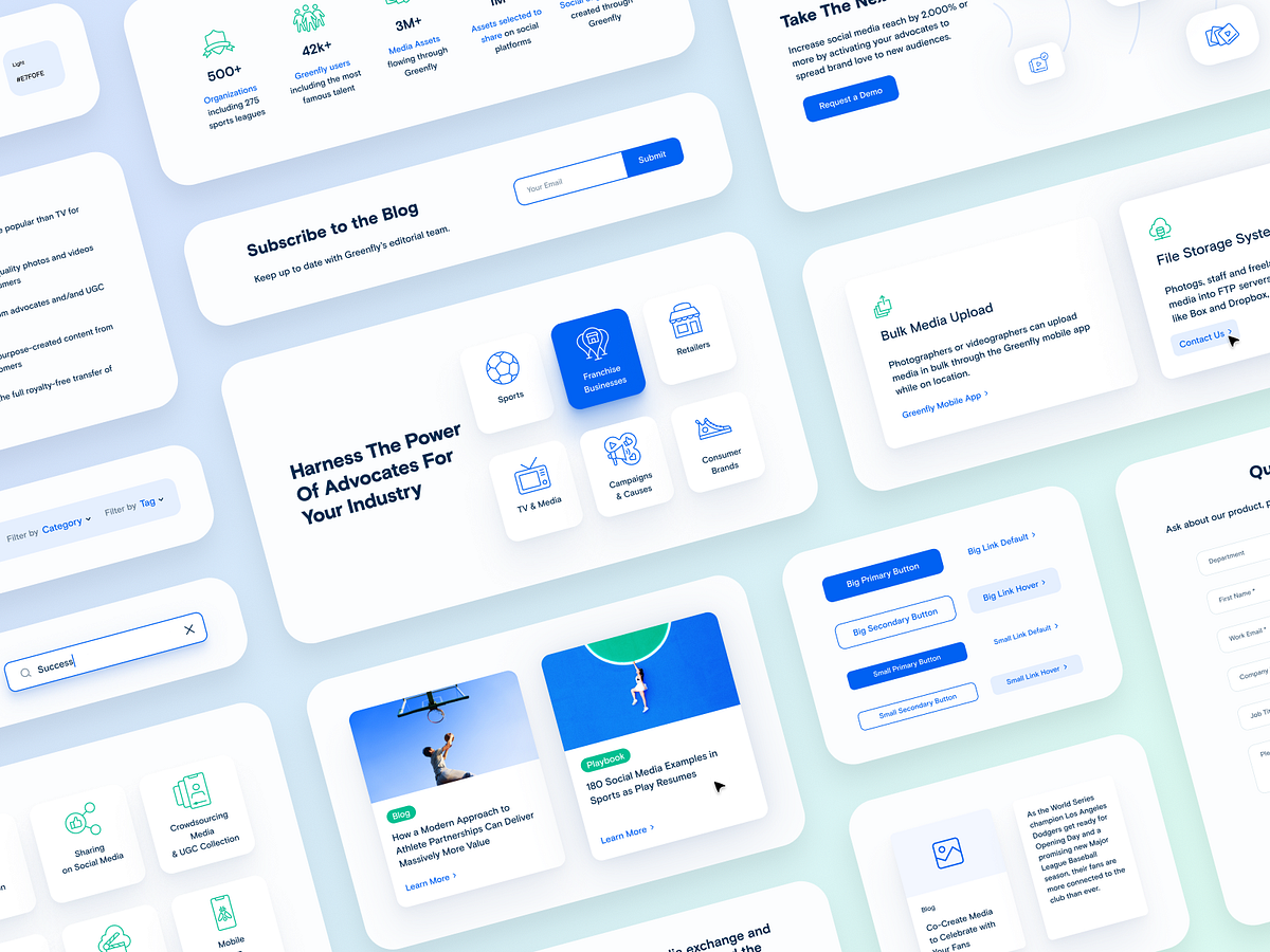 Coinread Website Design: business landing web page site designer by
