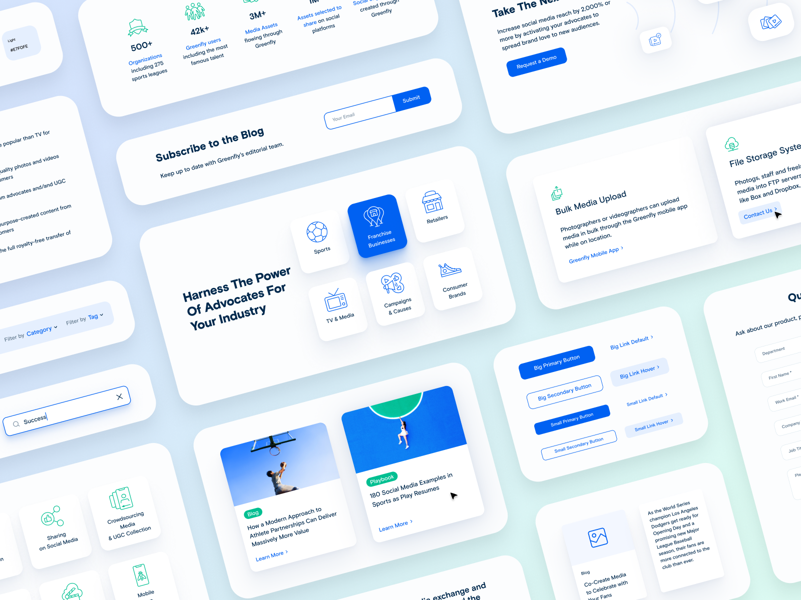 Greenfly Website Design: business landing web page site designer by