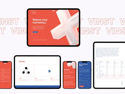 Marketing Agency Website 3d design digitaldesign klad ui uidesign uiux