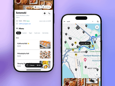 Delivery app app design figma food illustration interface minimal mobile mobile app mobile app design mobile design mobile ui ui ui design ui ux user experience user interface ux ux design uxui