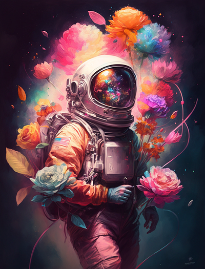 Astronaut #1 design graphic design illustration