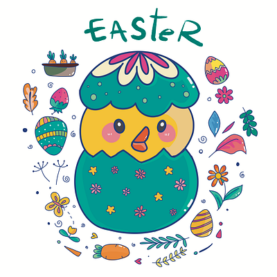 Collection Easter Egg 3d animation app branding design easter easter day graphic design holiday illustration logo motion graphics ui ux vector