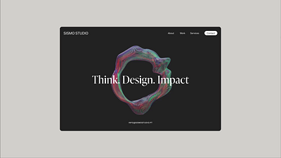 Sismo Studio | Home branding design desktop product design ui web