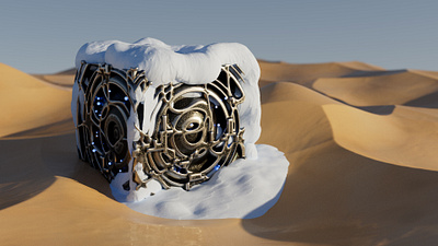 Dune 3d cinema4d design fantasy illustration