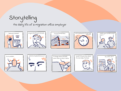 Comic Storytelling: UX Tool casestudy comic comic storytelling design designchallenge illustration storytelling ui user experience user jouyney ux ux design ux research uxui design