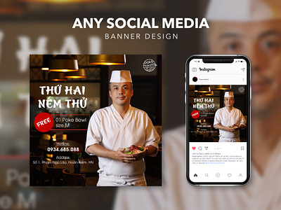 Restaurant Sale graphic design photoshop restaurant sale illustrator social media