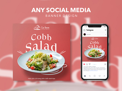 Cobb Salad cobb facebook graphic design salad social media
