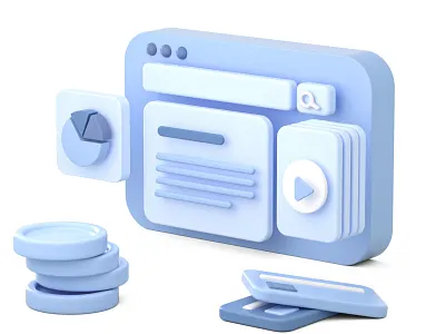 Workspace 3D Illustration 3d cinema4d design illustration workspace