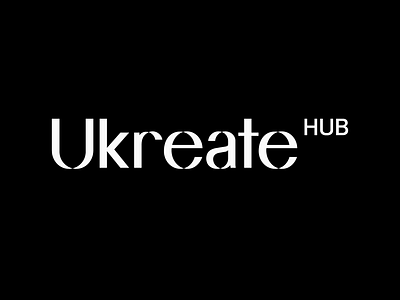 Ukreate logo branding hub intertwined letters line logo minimal modern movement new rebuild rebuilding regeneration symbol type ukraine ukreate victory war