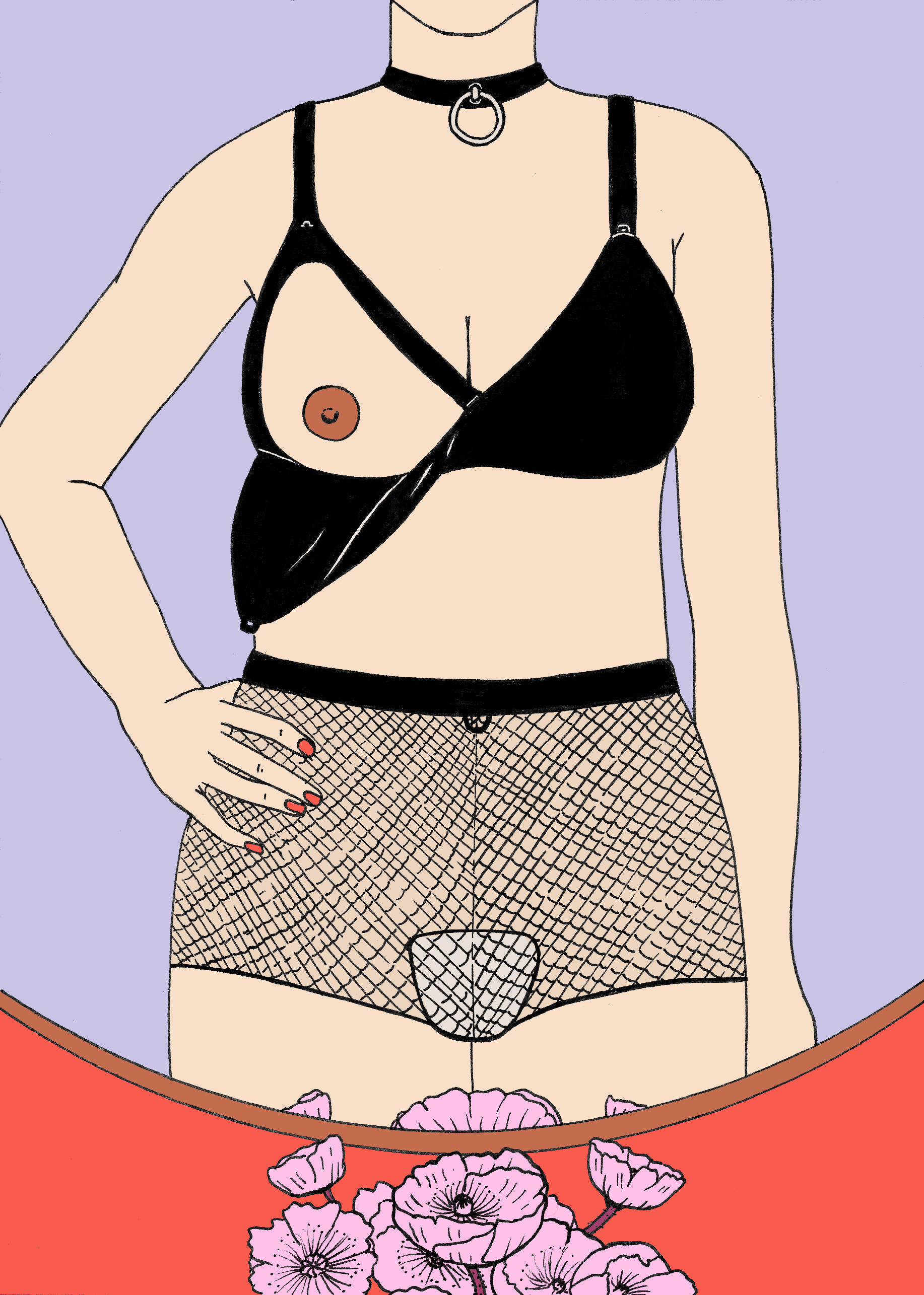 Postpartum Fashion breastfeeding fashion feminist feminist illustration hand drawn illustration new mother newborn postnatal postpartum ppd woman