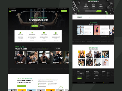 Fittlife - Gym & Fitness WordPress Theme business envato fitness gym health personal trainer qreativethemes themeforest wordpress design wordpress theme wp themes