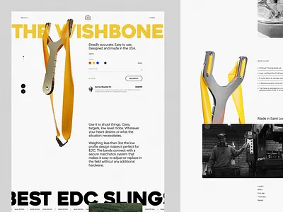 DeadEyeClub - Product Page cart ecommerce landing marketing online store product page responsive shop shopify store ui ux web website woocommerce