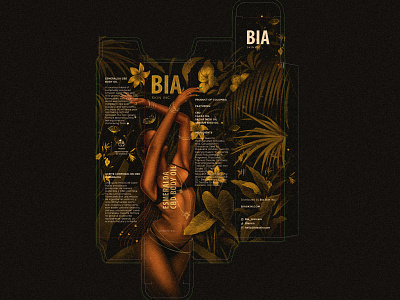 Bia Skin - Illustrations - Packaging art brand design brand identity branding cosmetics identity design illustration packaging packing ski skin care