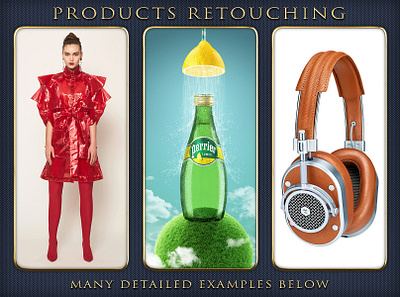 Products Retouching | Manipulation | Color Change background removal color correction photo manipulation photo retouching photoshop products retouching
