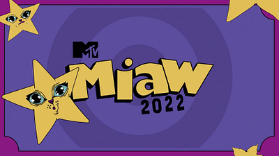 MTV Miaw - 2022 2d 2ddesign animation brazil brazilianartist character character design design illustration logo mtv mtvmiaw